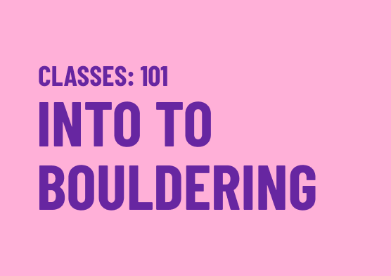Spark: Intro to Bouldering