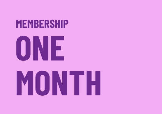 One Month Membership