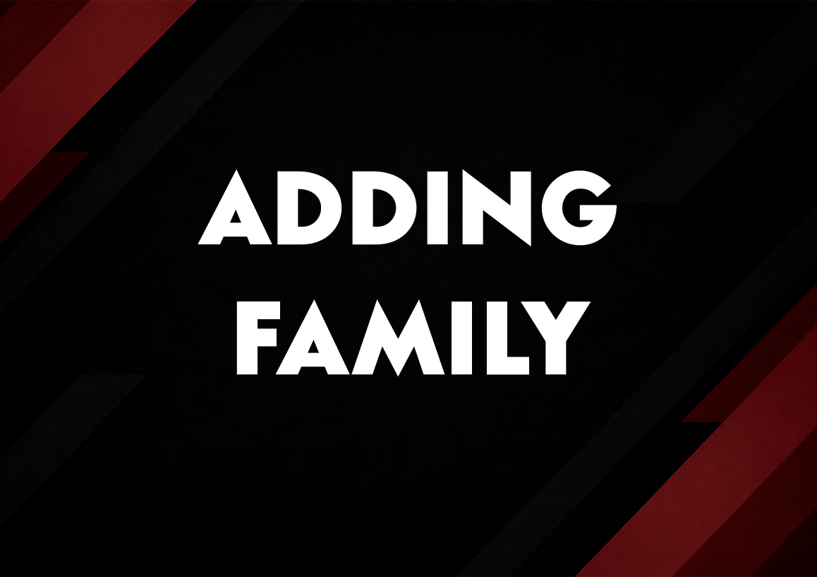 Add Family Info