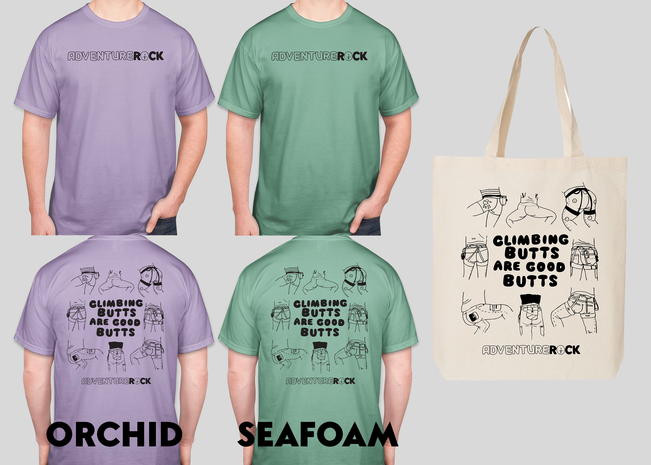 Radillustrates X Adventure Rock Merch Presale