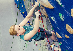 Youth Lead Climbers